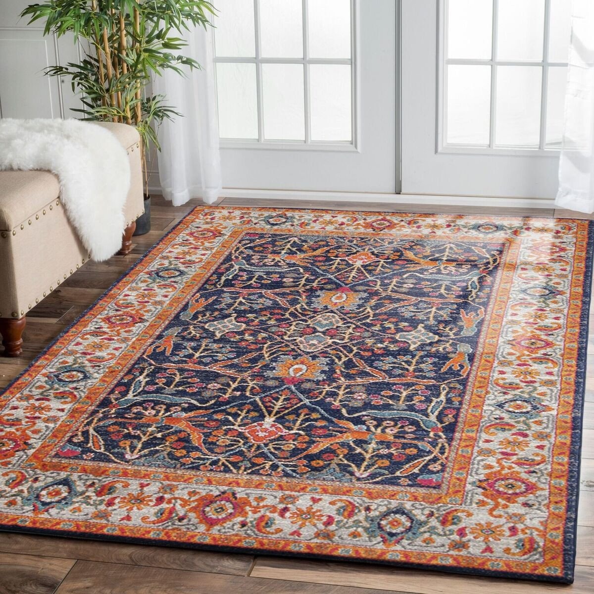 Orbit Multi Coloured Transitional Designer Rug - Rugs Of Beauty - 6