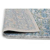 Horus Silver Grey Blue Rust Transitional Patterned Designer Rug - Rugs Of Beauty - 11