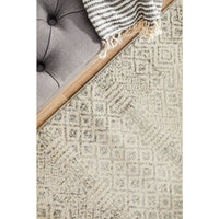 Dacca Transitional Grey Beige Designer Runner Rug - Rugs Of Beauty - 6