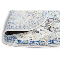 Minsk Multi Colour Transitional Patterned Designer Round Rug - Rugs Of Beauty - 11