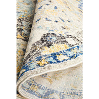 Minsk Multi Colour Transitional Patterned Designer Round Rug - Rugs Of Beauty - 12