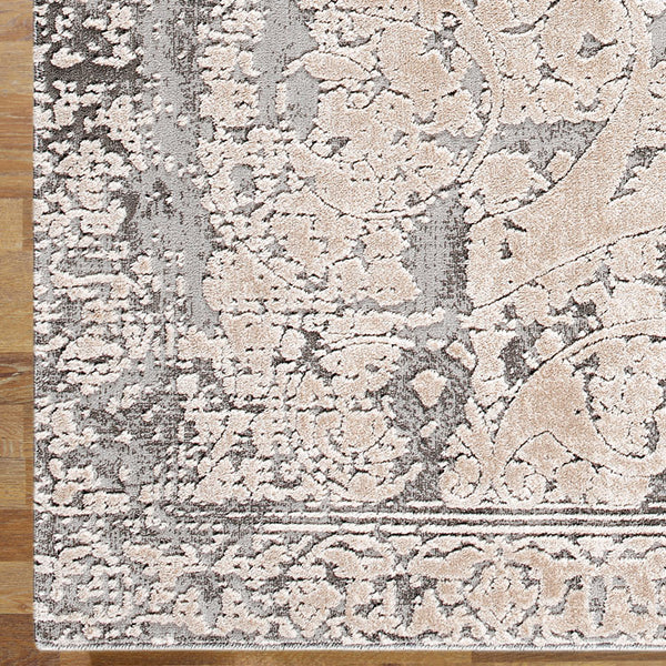 Taunton 2477 Bone Grey Transitional Textured Rug - Rugs Of Beauty - 6