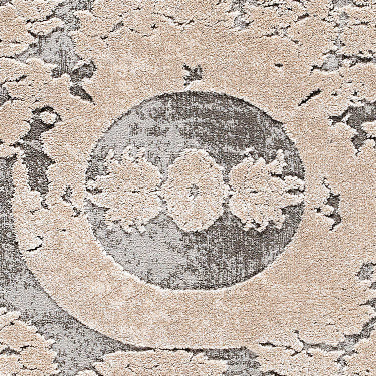 Taunton 2477 Bone Grey Transitional Textured Rug - Rugs Of Beauty - 5