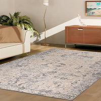 Taunton 2477 Bone Grey Transitional Textured Rug - Rugs Of Beauty - 2