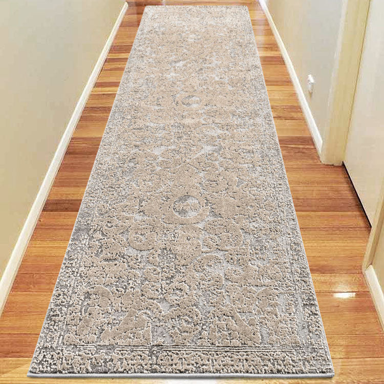 Taunton 2477 Bone Grey Transitional Textured Rug - Rugs Of Beauty - 7