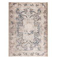 Taunton 2479 Bone Grey Transitional Textured Rug - Rugs Of Beauty - 1