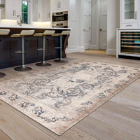 Taunton 2479 Bone Grey Transitional Textured Rug - Rugs Of Beauty - 2