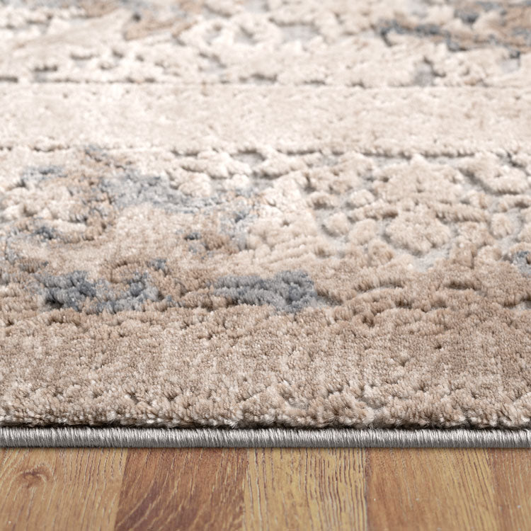 Taunton 2479 Bone Grey Transitional Textured Rug - Rugs Of Beauty - 5