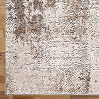 Taunton 2481 Grey Beige Transitional Textured Rug - Rugs Of Beauty - 5