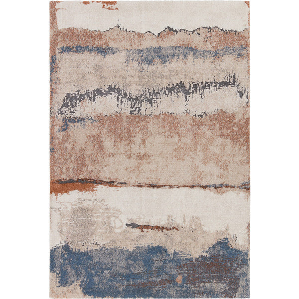 Cologne 2736 Blue Tan Multi Coloured Modern Rug - Rugs Of Beauty - 1