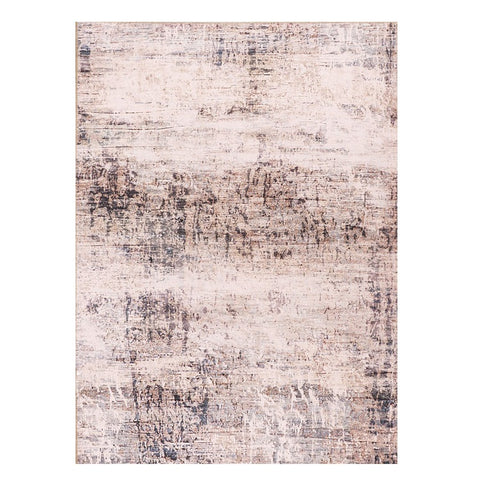 Bedford 255 Peach Grey Transitional Abstract Patterned Rug - Rugs Of Beauty - 1