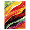 Ensenada 4977 Multi Coloured Abstract Patterned Modern Rug - Rugs Of Beauty - 1