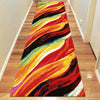Ensenada 4977 Multi Coloured Abstract Patterned Modern Rug - Rugs Of Beauty - 7