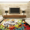 Ensenada 4988 Multi Coloured Abstract Patterned Modern Rug - Rugs Of Beauty - 2