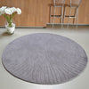 Wedgwood Folia Grey 38305 Wool Designer Round Rug - Rugs Of Beauty - 3