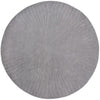 Wedgwood Folia Grey 38305 Wool Designer Round Rug - Rugs Of Beauty - 1