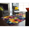 Mubi 3723 Bright Multi Colour Pixel Patterned Modern Rug - Rugs Of Beauty - 3