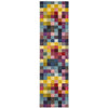 Mubi 3723 Bright Multi Colour Pixel Patterned Modern Rug - Rugs Of Beauty - 9