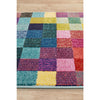 Mubi 3723 Bright Multi Colour Pixel Patterned Modern Runner Rug - Rugs Of Beauty - 5