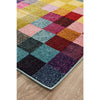 Mubi 3723 Bright Multi Colour Pixel Patterned Modern Rug - Rugs Of Beauty - 4