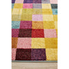 Mubi 3723 Bright Multi Colour Pixel Patterned Modern Rug - Rugs Of Beauty - 6