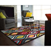 Mubi 3734 Multi Colour Abstract Patterned Modern Rug - Rugs Of Beauty - 3