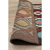 Mubi 3734 Multi Colour Abstract Patterned Modern Runner Rug - Rugs Of Beauty - 8