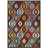 Mubi 3734 Multi Colour Abstract Patterned Modern Rug - Rugs Of Beauty - 1