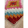 Mubi 3731 Diamond Patterned Multi Colour Abstract Modern Rug - Rugs Of Beauty - 3