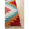 Mubi 3731 Diamond Patterned Multi Colour Abstract Modern Rug - Rugs Of Beauty - 4