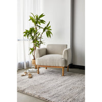 Turin 426 Pewter Modern Shag Rug - Rugs Of Beauty - 2