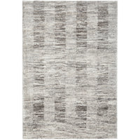 Turin 427 Steel Grey Modern Shag Rug - Rugs Of Beauty - 1