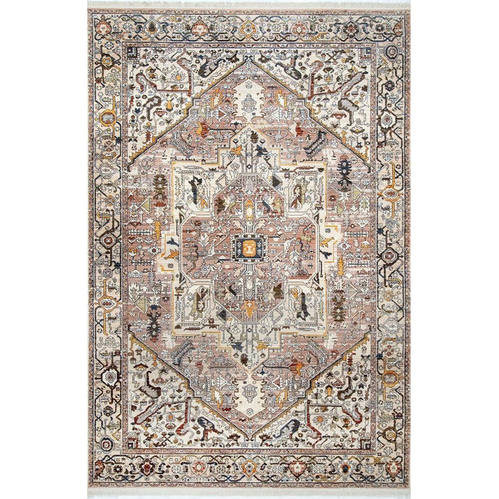 Khonsu 443 Multi Colour Traditional Rug - Rugs Of Beauty - 1
