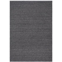 Luja 401 Charcoal Grey Modern Designer Wool Viscose Rug - Rugs Of Beauty - 1