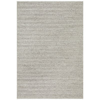 Luja 401 Silver Grey Modern Designer Wool Viscose Rug - Rugs Of Beauty - 1