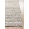 Luja 401 Silver Grey Modern Designer Wool Viscose Rug - Rugs Of Beauty - 4