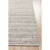 Luja 401 Silver Grey Modern Designer Wool Viscose Rug - Rugs Of Beauty - 4