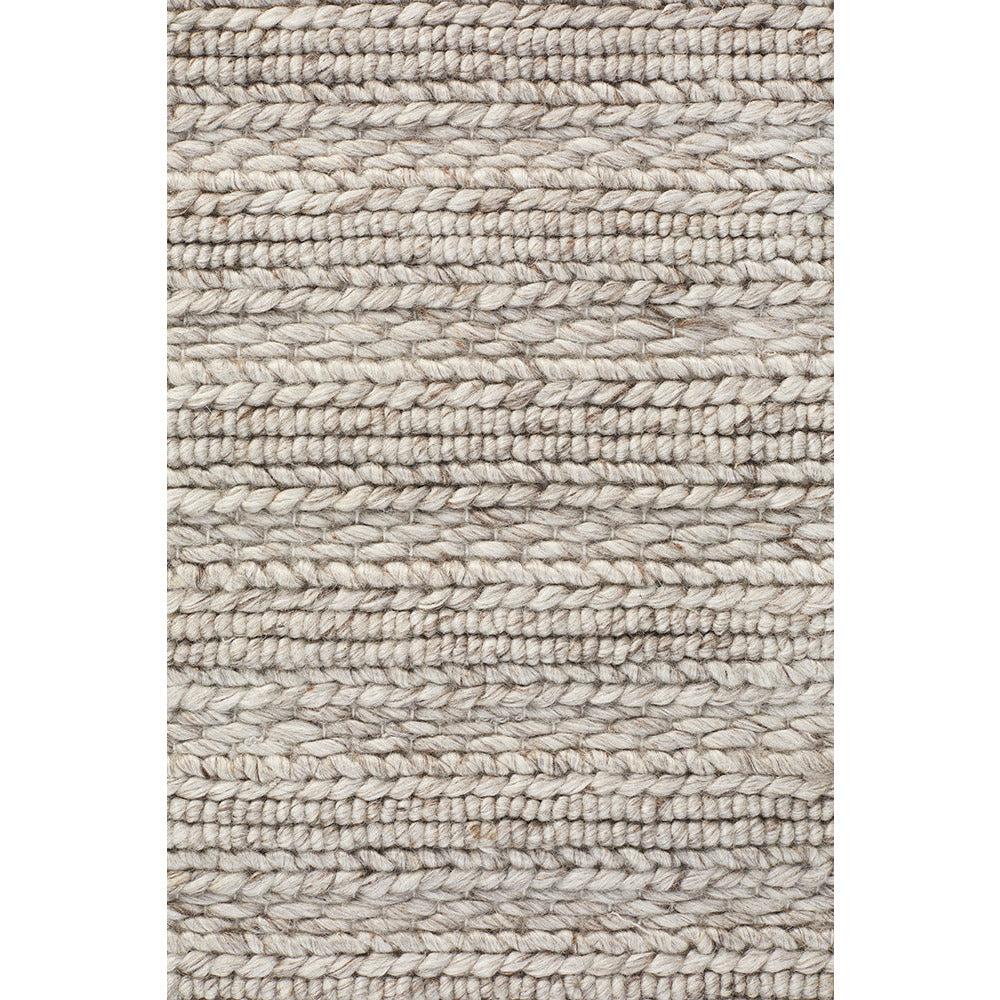Luja 401 Silver Grey Modern Designer Wool Viscose Rug - Rugs Of Beauty - 6