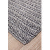 Luja 401 Steel Grey Modern Designer Wool Viscose Rug - Rugs Of Beauty - 4