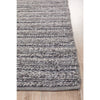 Luja 401 Steel Grey Modern Designer Wool Viscose Rug - Rugs Of Beauty - 5