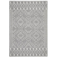 Vasteras 1252 Grey Scandinavian Wool Rug - Rugs Of Beauty - 1