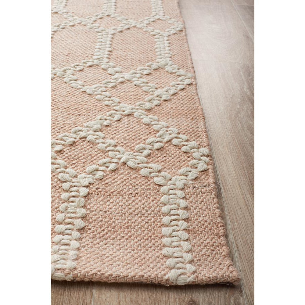 Vasteras 1255 Nude Modern Patterned Rug - Rugs Of Beauty - 4