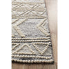 Vasteras 1256 Silver Grey Modern Scandinavian Wool Rug - Rugs Of Beauty - 4