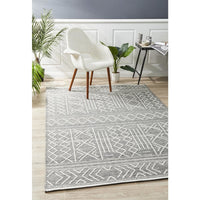 Vasteras 1257 Grey Modern Wool Rug - Rugs Of Beauty - 2