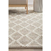 Kalix Natural Hand Loomed Modern Wool Polyester Rug - Rugs Of Beauty - 6