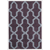 Neo Lattice Design Trellis Contemporary Rug Smoke - Rugs Of Beauty