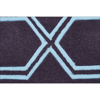 Neo Lattice Design Trellis Contemporary Rug Smoke - Rugs Of Beauty