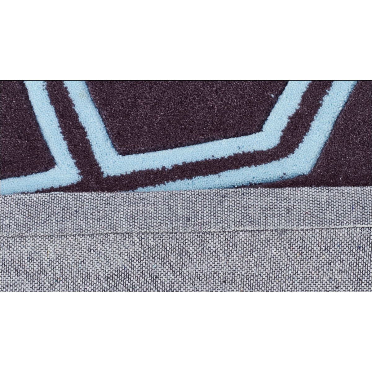 Neo Lattice Design Trellis Contemporary Rug Smoke - Rugs Of Beauty