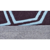 Neo Lattice Design Trellis Contemporary Rug Smoke - Rugs Of Beauty