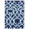 Gothic Tribal Design Rug Navy - Rugs Of Beauty